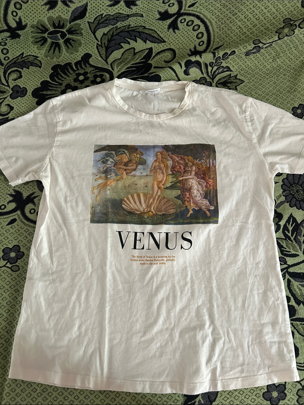 Mango White Crewneck T-Shirt